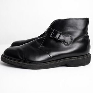 Bates Lites Black Buckle Leather Chukka Boots E00083 Men’s Size 9.5 D